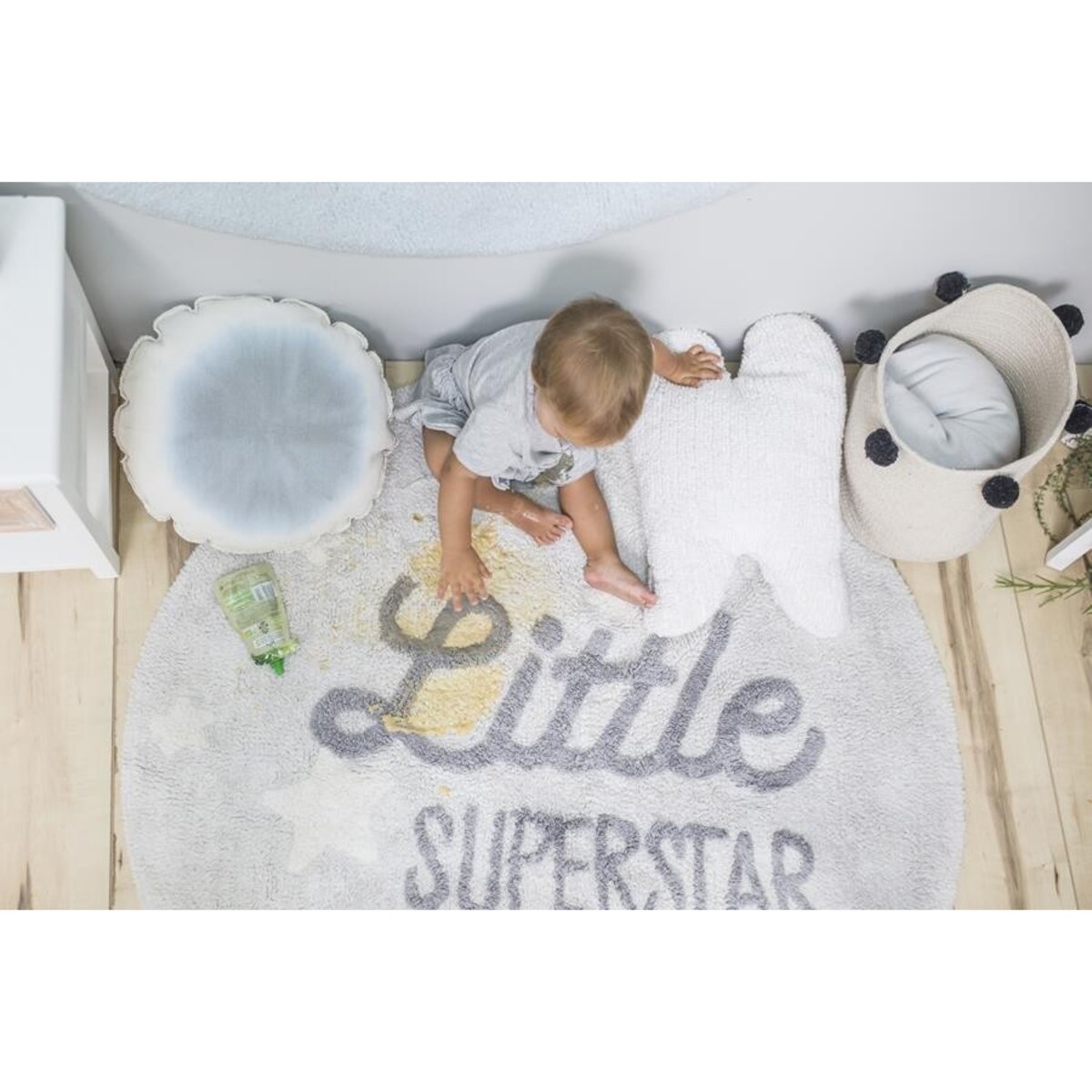 Dywan Bawełniany Little Superstar Ø120 cm Mr Wonderful & Lorena Canals
