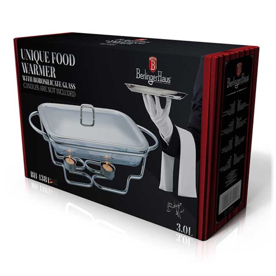 Podgrzewacz stołowy żaroodporny 3.0L BERLINGER HAUS