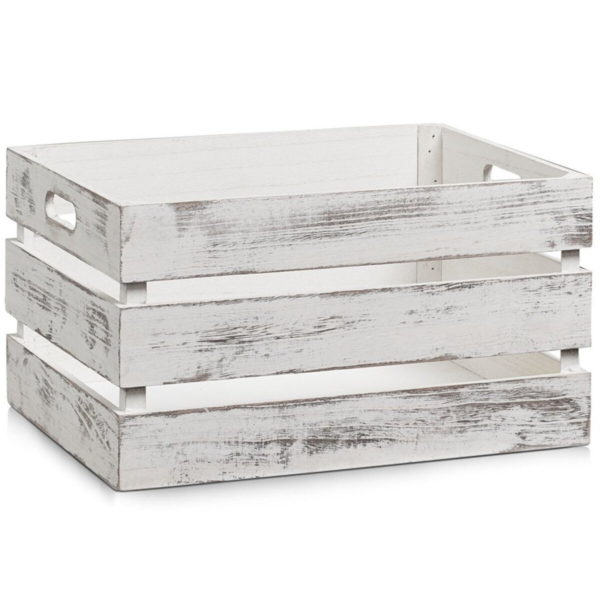 Skrzynia do przechowywania VINTAGE WHITE, drewniana, 39 x 29 x 21cm, ZELLER