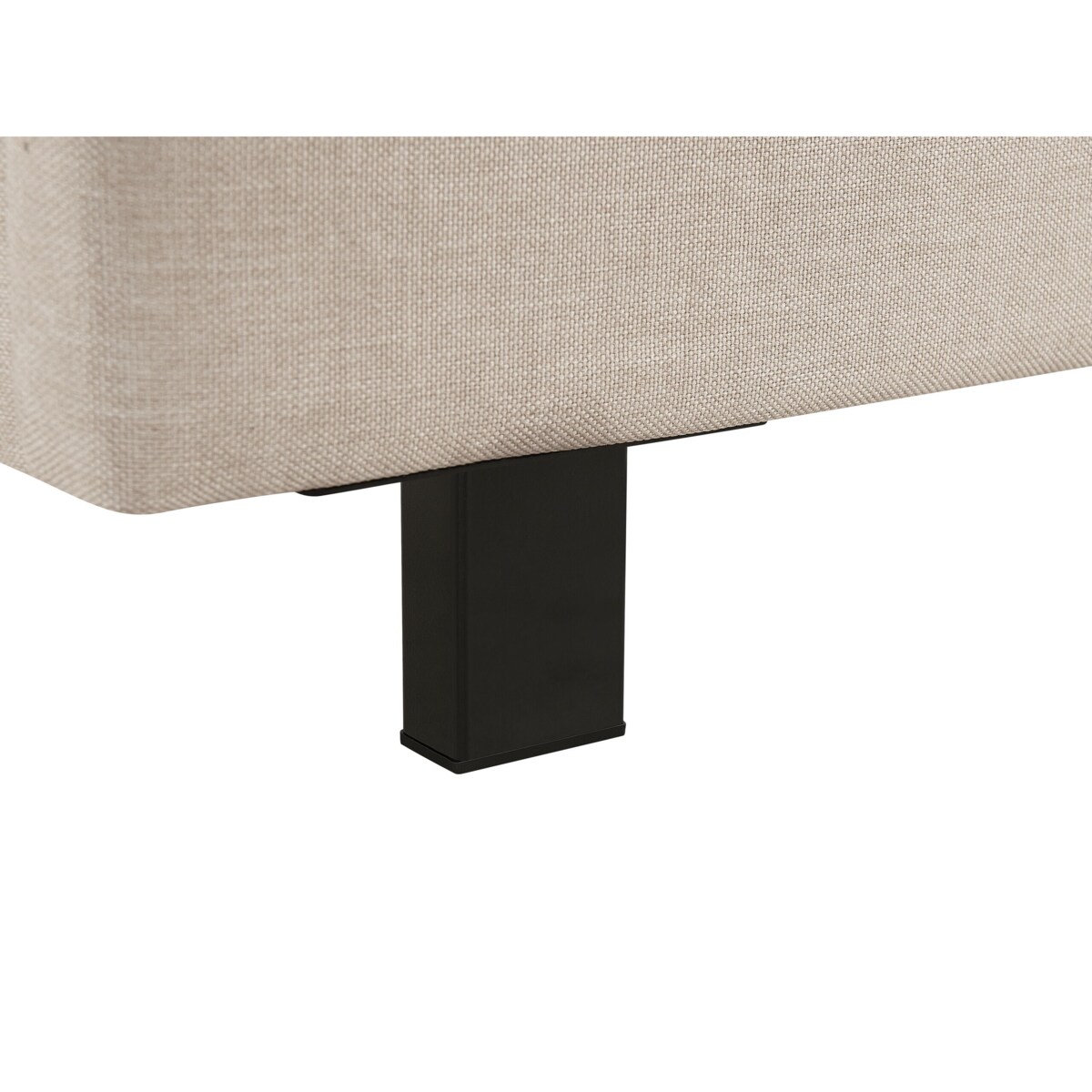 Łóżko wodne tapicerowane 160 x 200 cm beżowe ALBI