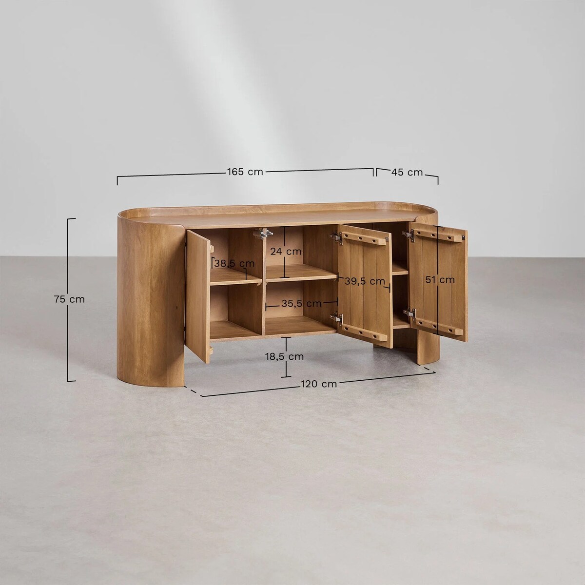 Domek metalowy 4-piętrowy złoty 56x21x20 cm QUIZILNIK