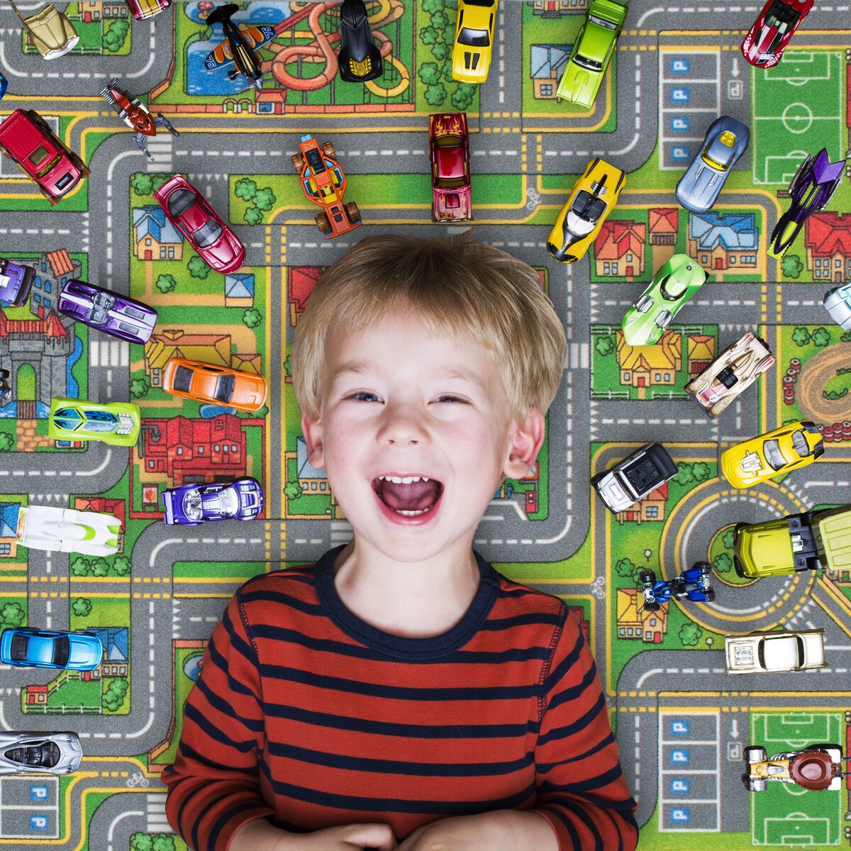 Dywan dziecięcy Ulice 100x180 cm e-floor