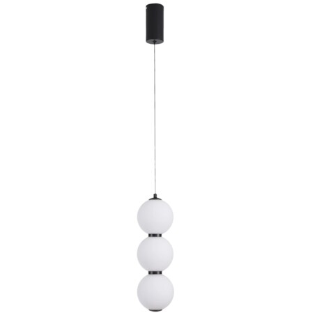 Lampa wisząca PERLA LED czarna 12 cm