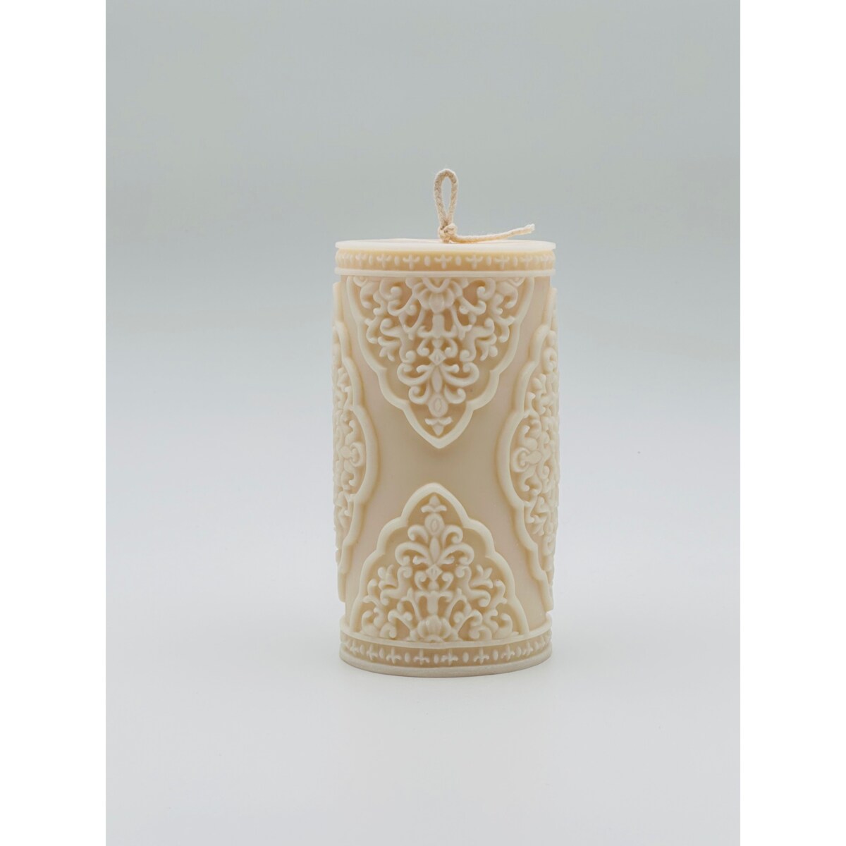 Świeca sojowa ozdobna Ari L, Prezent na urodziny dla niej, dla mamy, dla dziewczyny, dekoracja ślubna, wesele