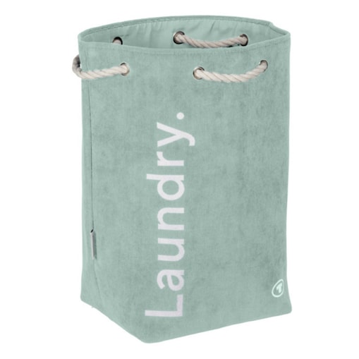 Kosz na pranie 51x29x25 cm MARINAIO miętowy