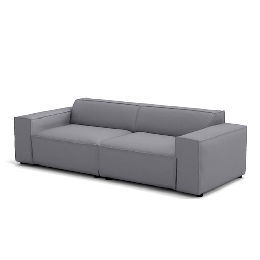 Sofa 4 osobowa Modularis - Szary Welur