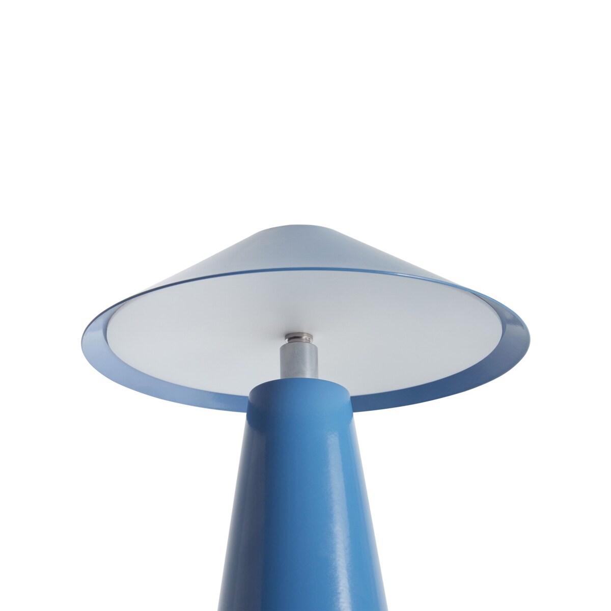 Bezprzewodowa lampa stołowa LED APAYAO Ze ściemniaczem Metal Niebieski