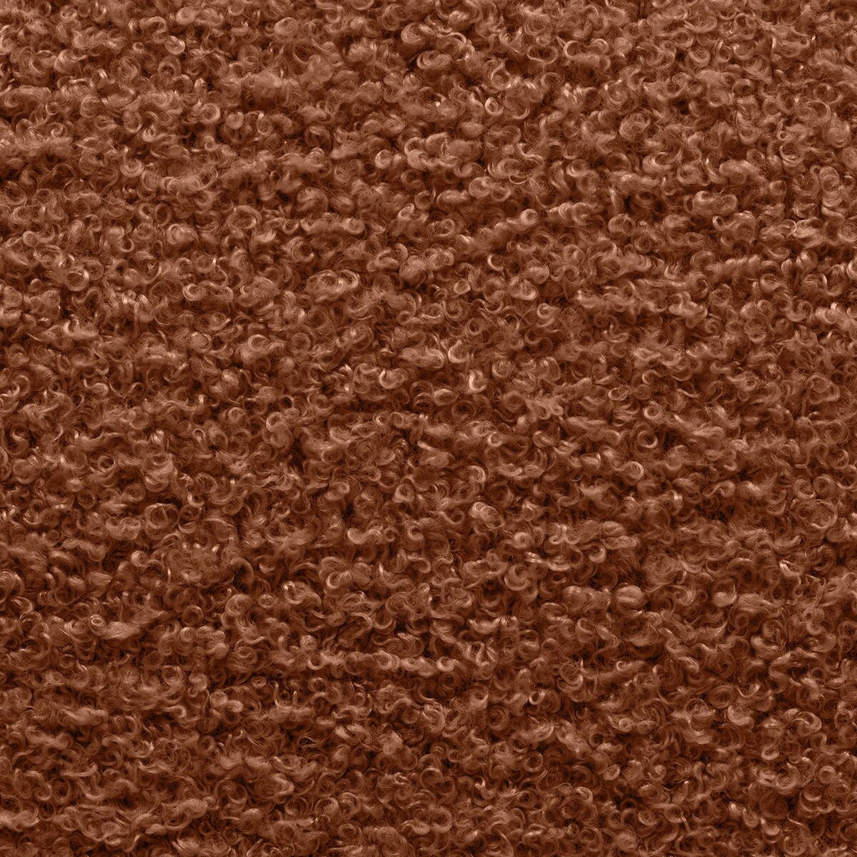 Fotel obrotowy 77x106x85 PALLASS bouclé miedziany