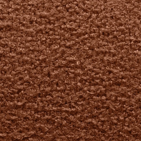 Fotel obrotowy 77x106x85 PALLASS bouclé miedziany