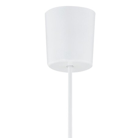 Salonowa okrągła lampa zwieszana Rondo 3462 TK Lighting tkaninowy szary