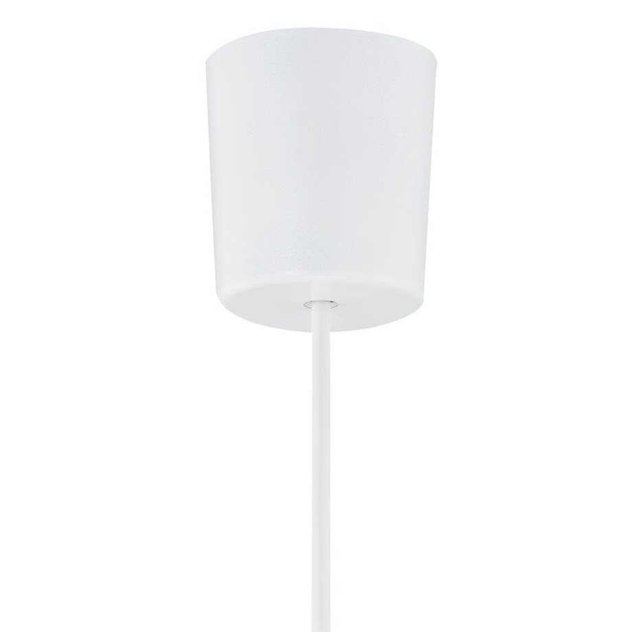 Salonowa okrągła lampa zwieszana Rondo 3462 TK Lighting tkaninowy szary