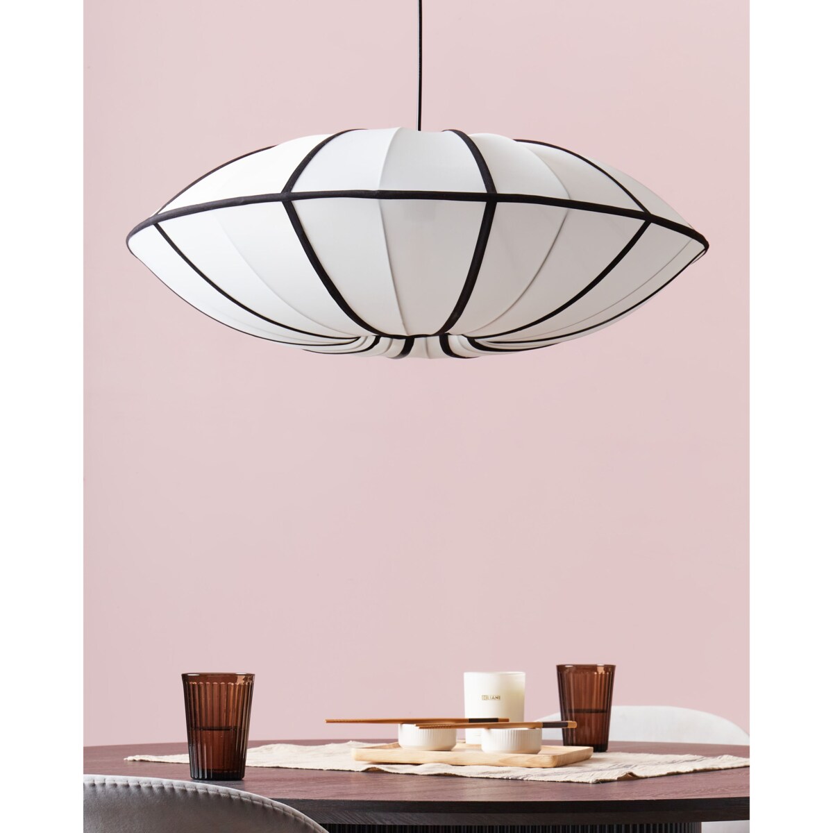 Lampa wisząca GUASARE Materiał syntetyczny Biały