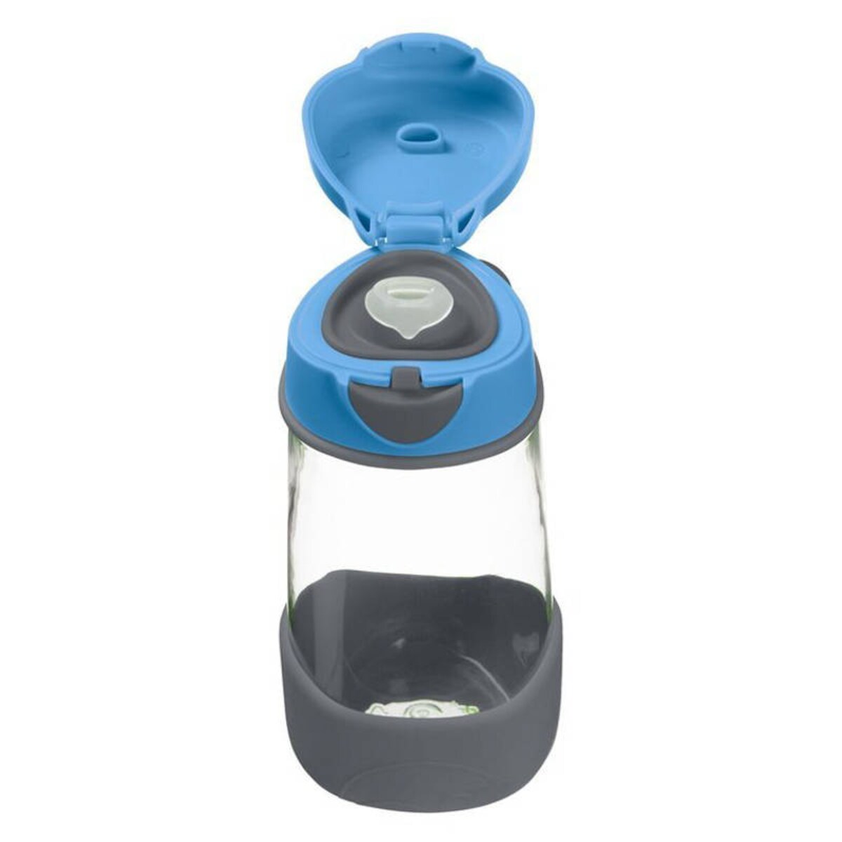 Butelka na wodę dla dziecka 450 ml - bidon z ustnikiem tritanowy Blue Slate, b.box