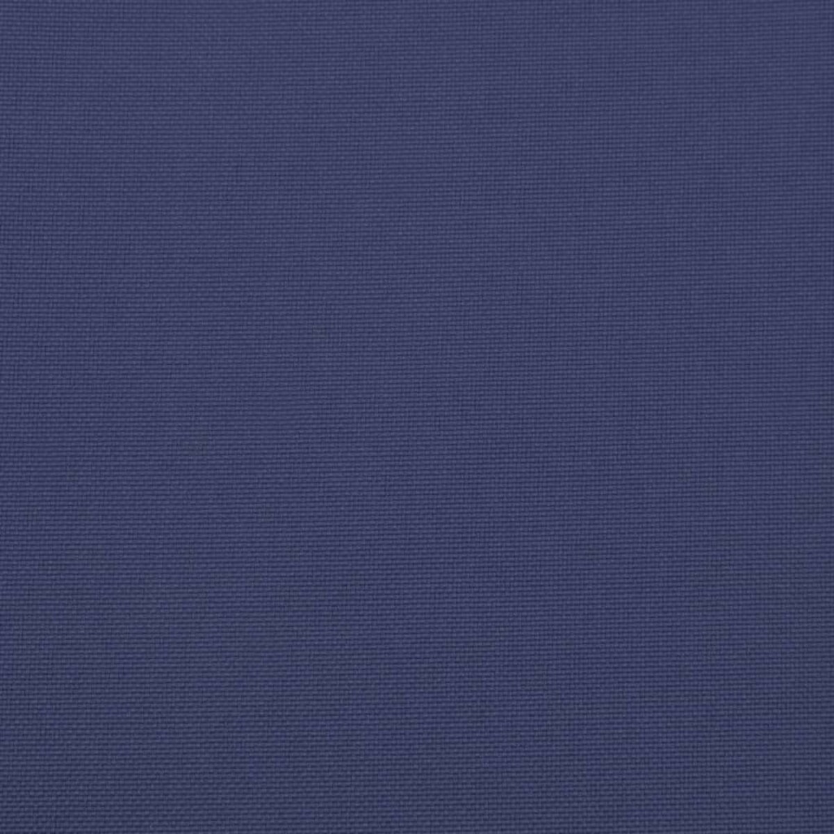 vidaXL Poduszki na krzesła, 6 szt., granatowe, 40x40x7 cm, tkanina