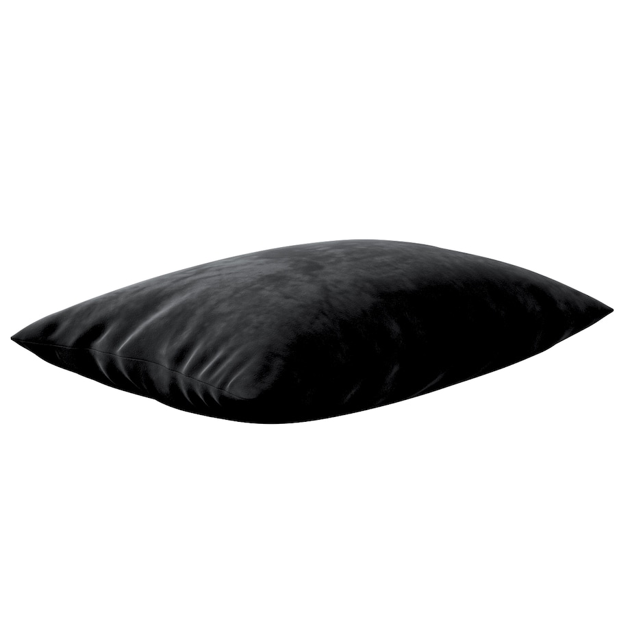 Poszewka Kinga na poduszkę prostokątną 60x40 głęboka czerń