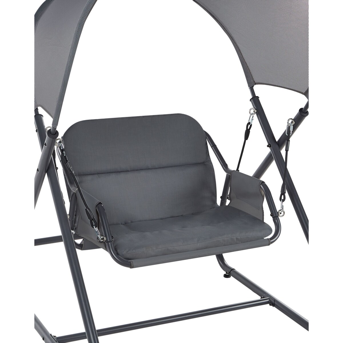 Huśtawka ogrodowa SOLAGNA Metal Ciemnoszary