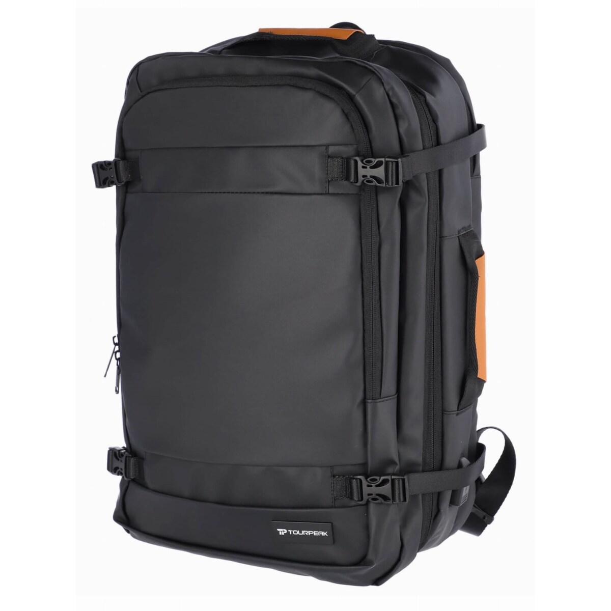 Plecak Czarny Miejski Podróżny Na Laptop 17" Z Kieszenią Do Samolotu