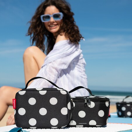 Torba THERMOCASE, dots white