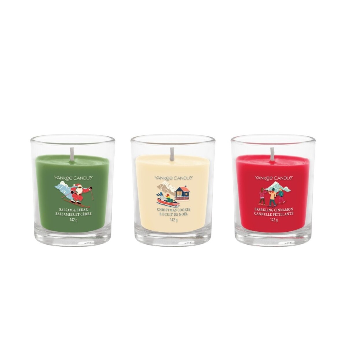 Yankee Candle zestaw prezentowy 3 ŚWIECE