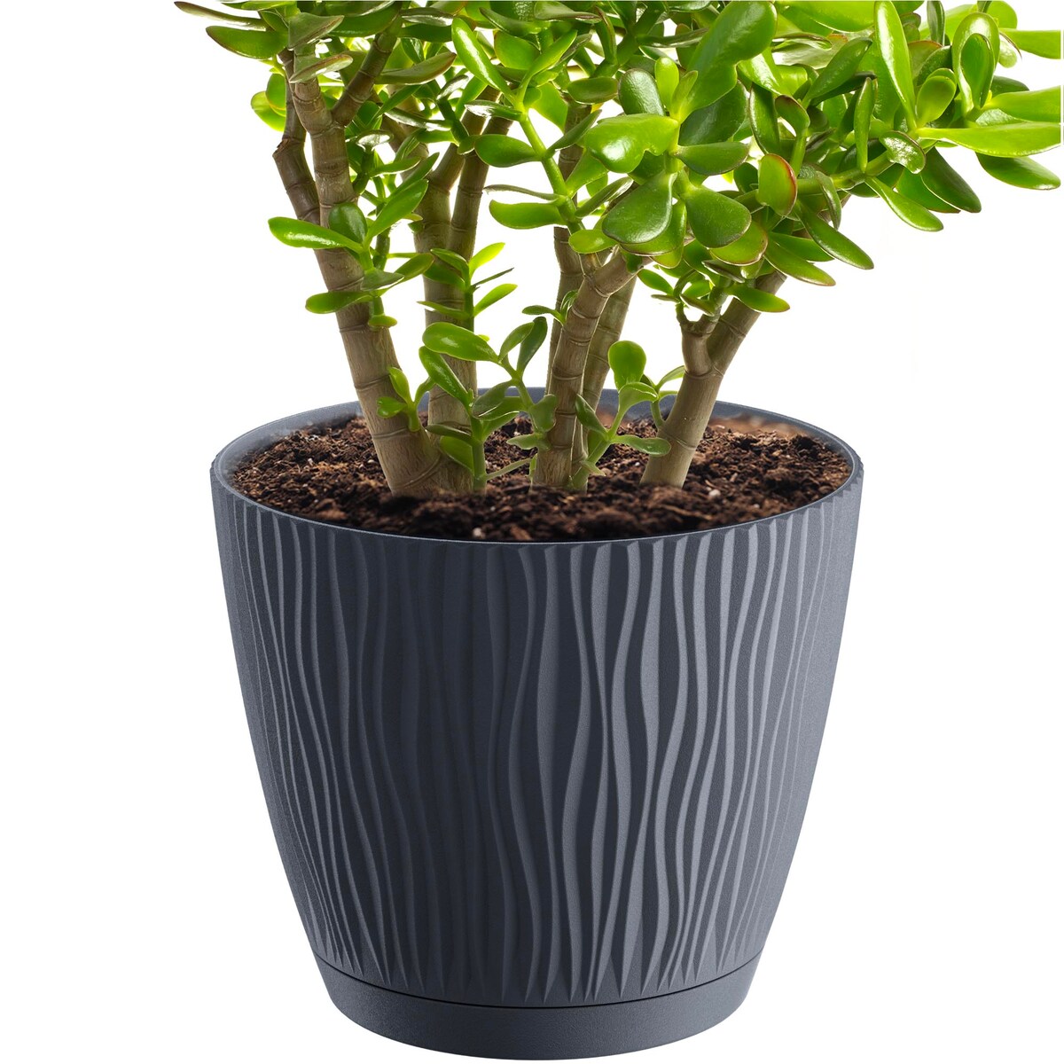 Doniczka Osłonka Okrągła Z Podstawką 22,5 cm