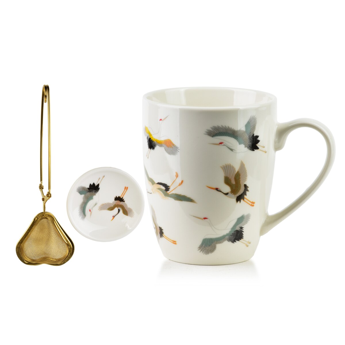 Kubek z zaparzaczem i podstawką ARIFA