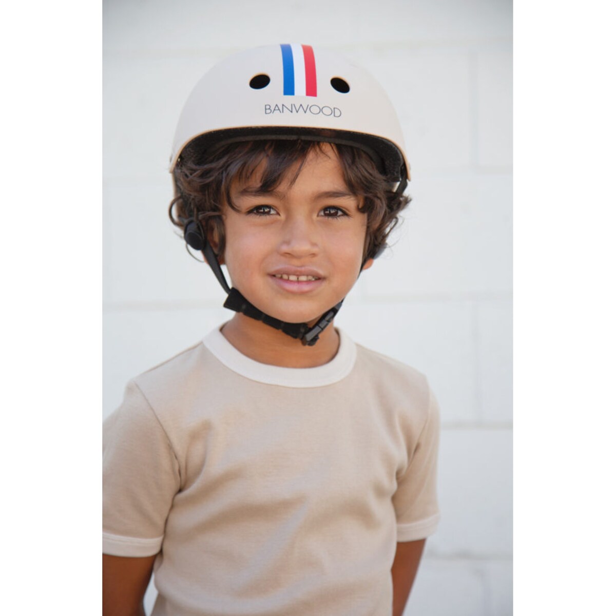 Banwood  - dziecięcy kask rowerowy stripes