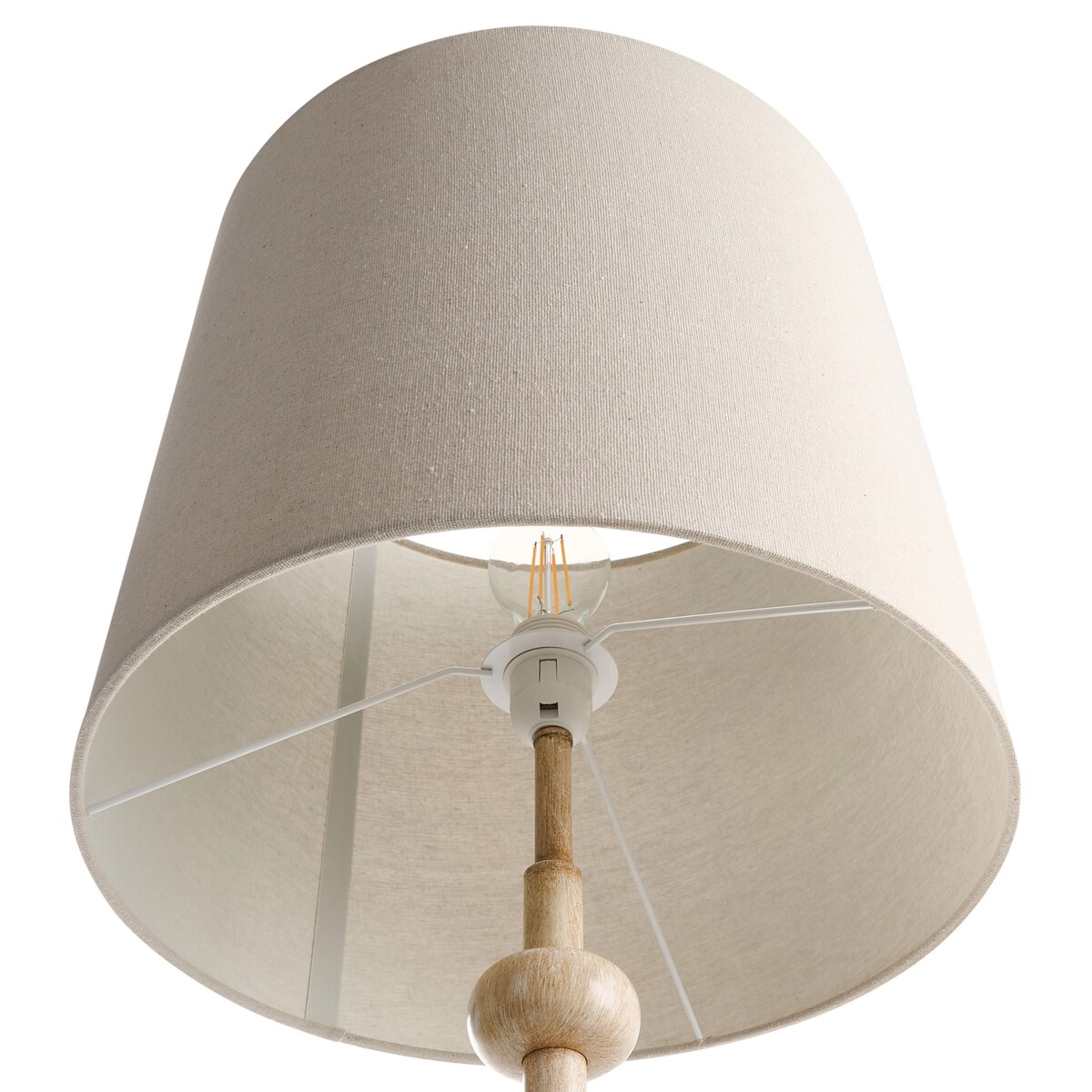 Lampa podłogowa KRIOS Metal Jasnobrązowy