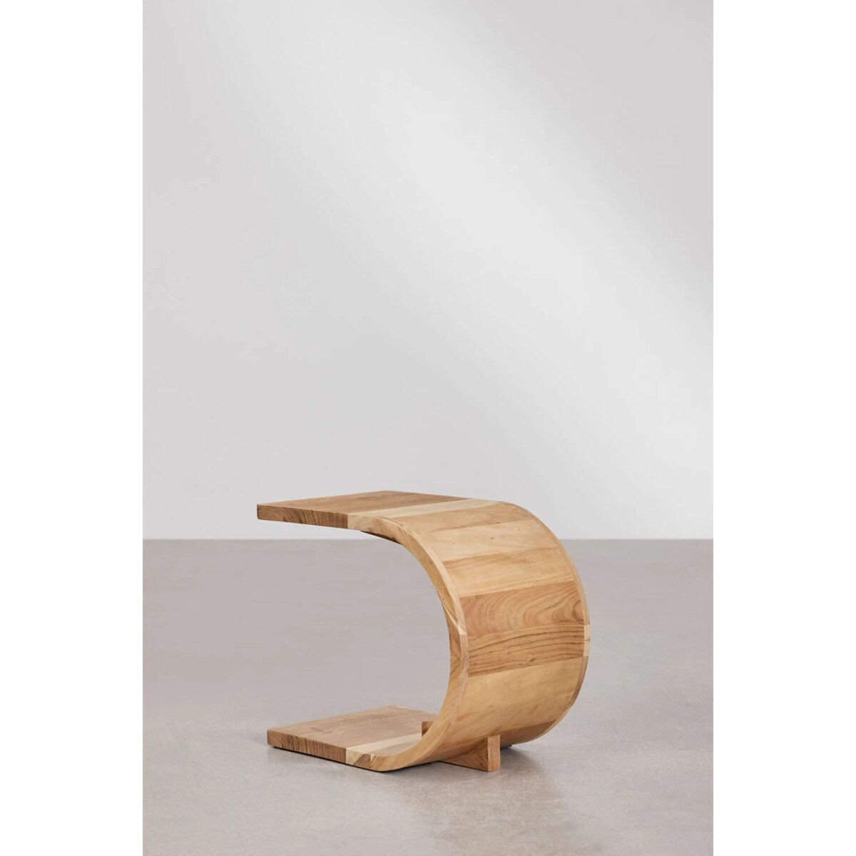 Stolik nocny z drewna mango, rustykalny Rigi 45x30 cm