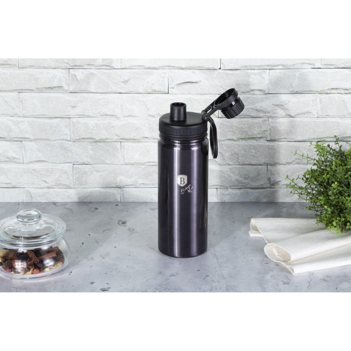 Sportowa butelka termiczna 540ml BERLINGER HAUS Carbon Pro