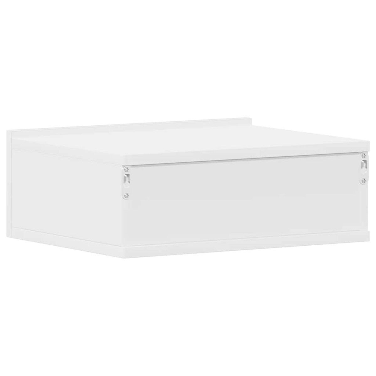 vidaXL Wisząca szafka nocna, biała 40x30x15 cm materiał drewnopochodny