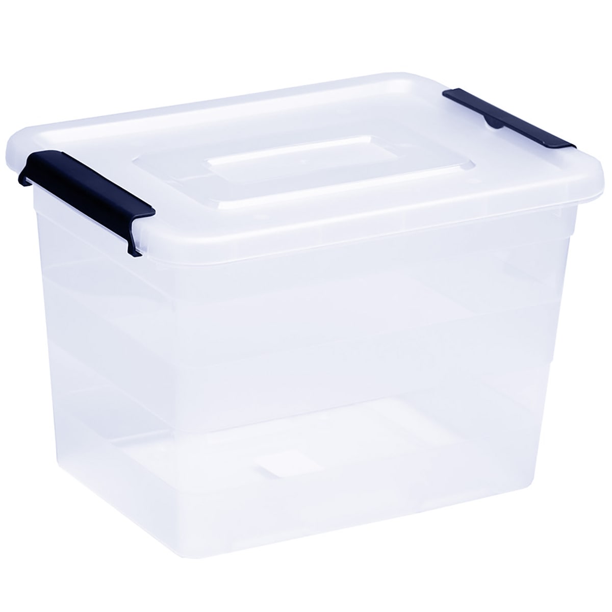 Pojemnik Plastikowy Pudełko 20 L Do Przechowywania Transparentne