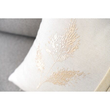 Poduszka dekoracyjna Miskant Beż 45 x 45 cm