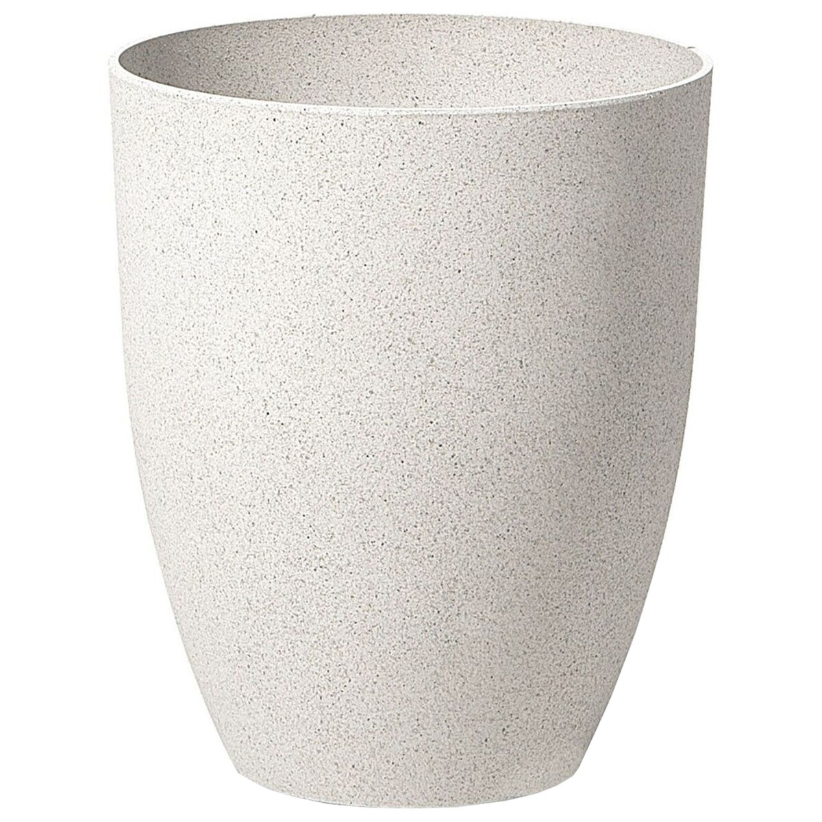 Doniczka CROTON Kamień 35 cm Złamana biel