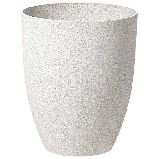 Doniczka CROTON Kamień 35 cm Złamana biel