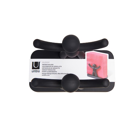 Serwetnik czarny Buddy, Umbra