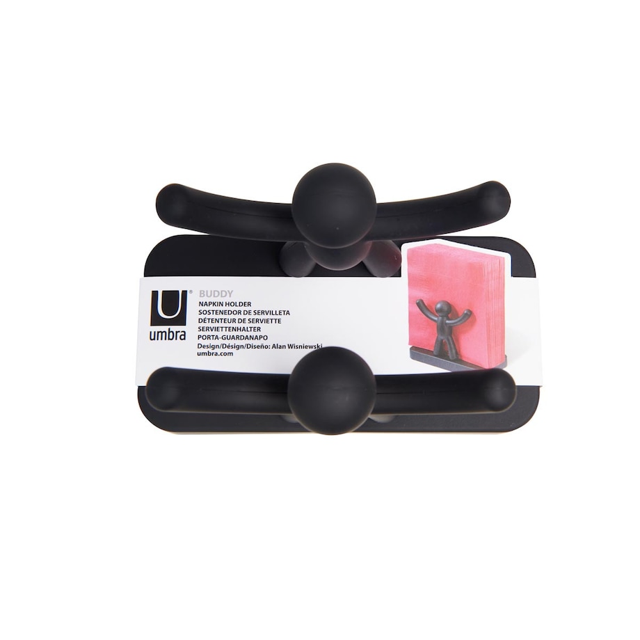 Serwetnik czarny Buddy, Umbra