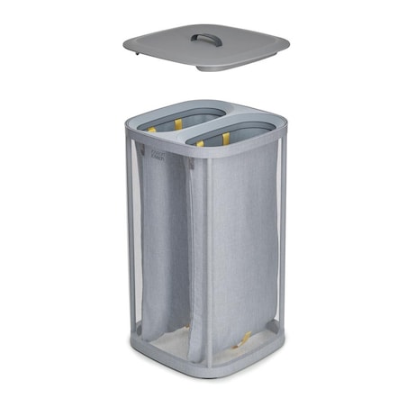 Kosz na pranie szary Tota, 60 l, Joseph Joseph
