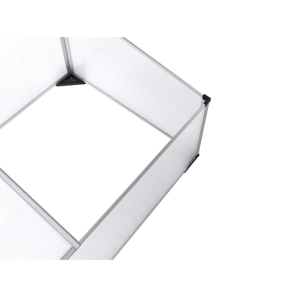 Szklarnia ogrodowa SERIFOS Srebrny 61 cm