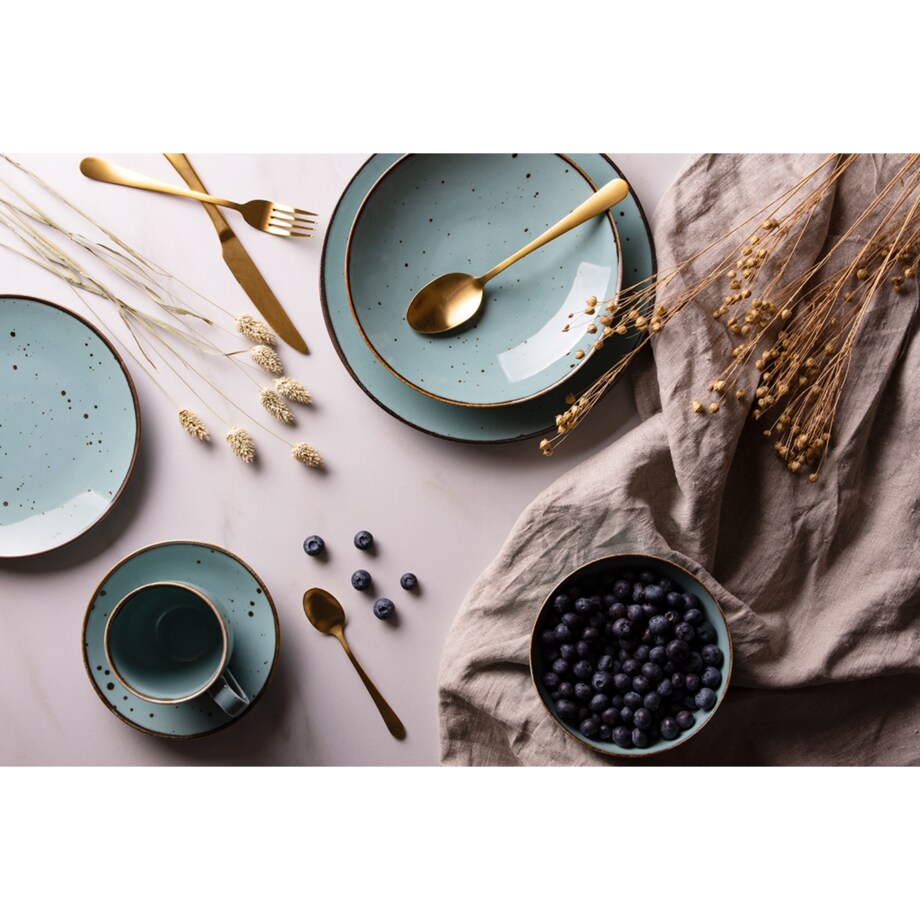 Konsimo ALUMINA Serwis obiadowy 6os. (18el.)