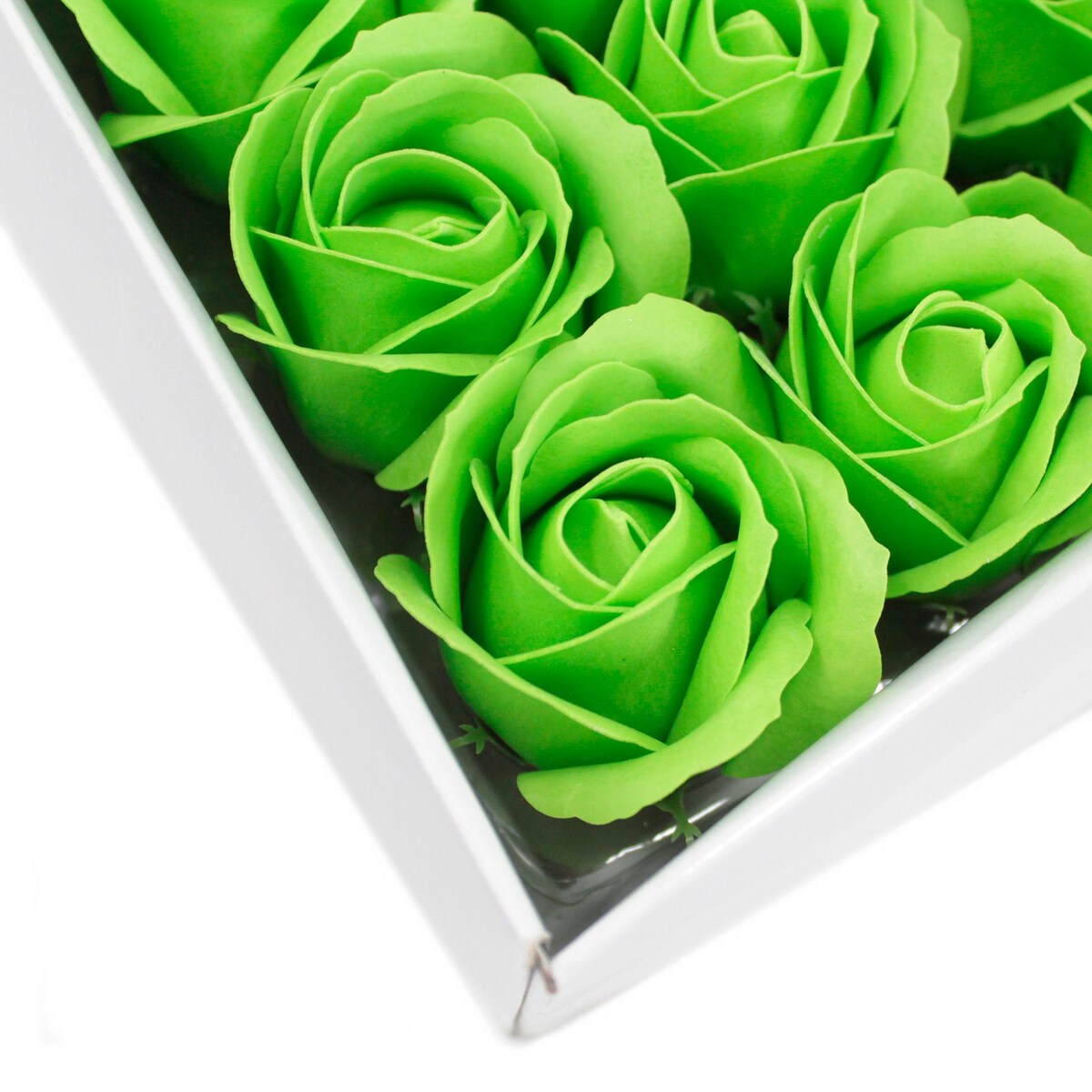 50x FLOWER BOX mydlane róża NA BUKIET kobiet dzień