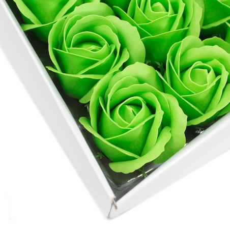 50x FLOWER BOX mydlane róża NA BUKIET kobiet dzień