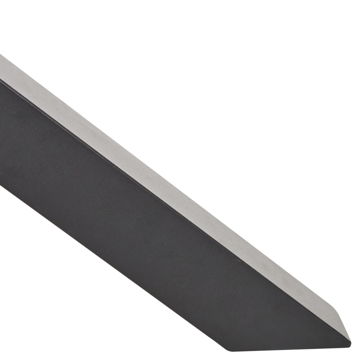 Stół ogrodowy MALETTO 120 cm 120 cm Szkło Czarny