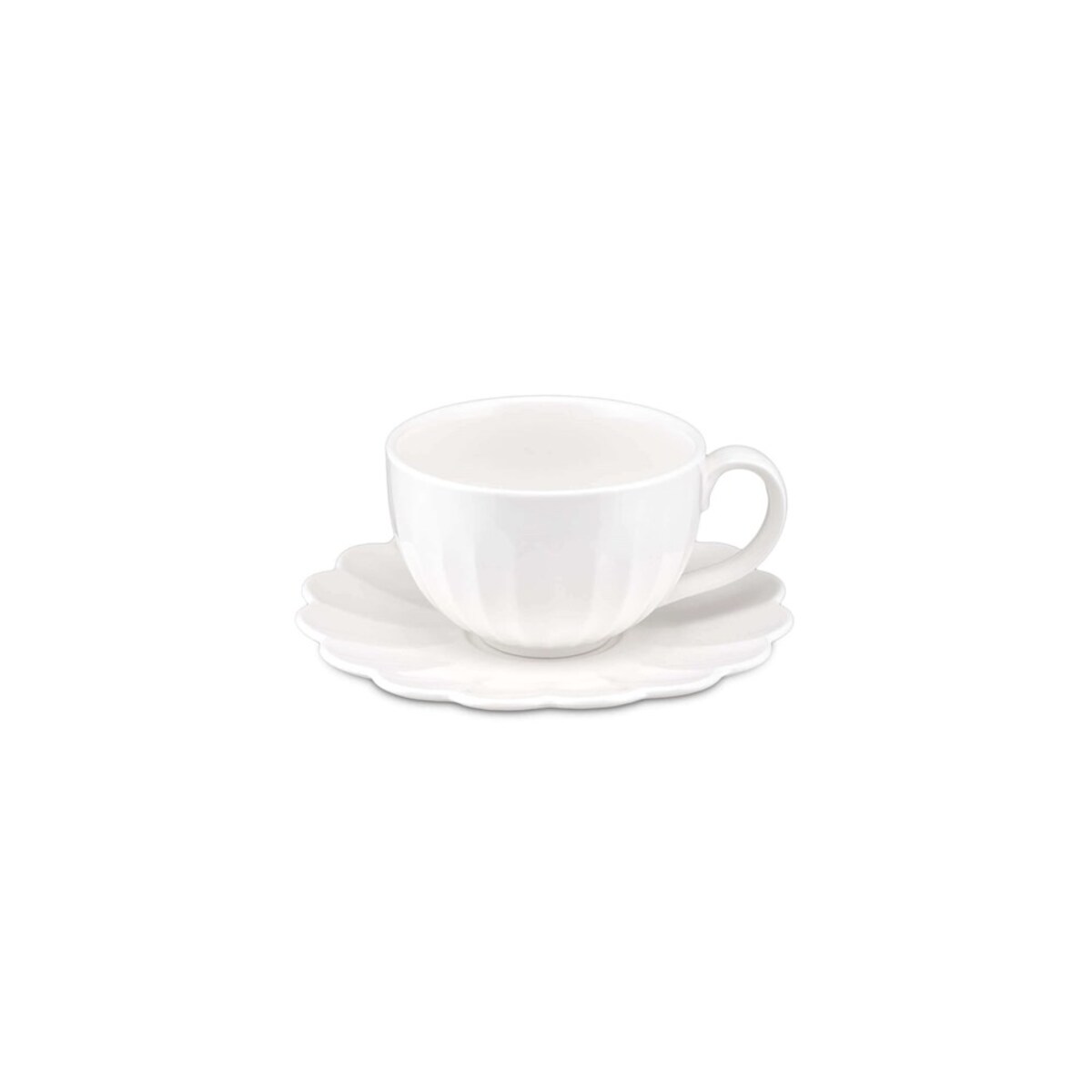 La Porcellana Bianca Bellavista kubek do herbaty ze spodkiem 250 ml U10418494A83