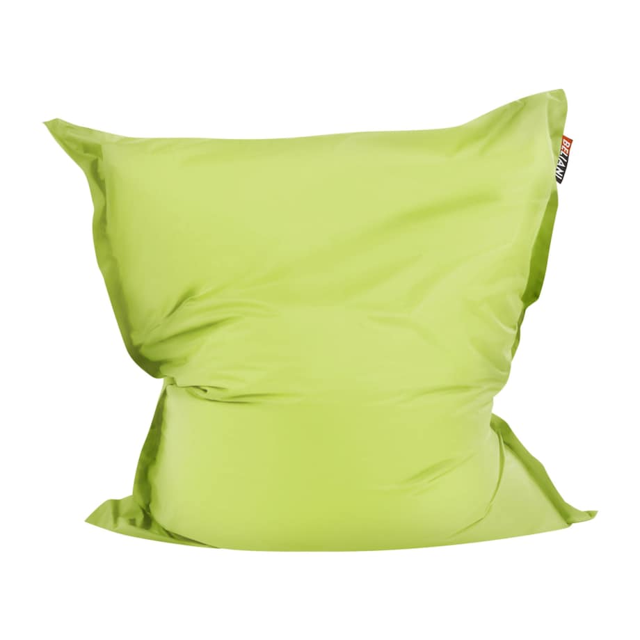 Pufa worek 140 x 180 cm zielony FUZZY