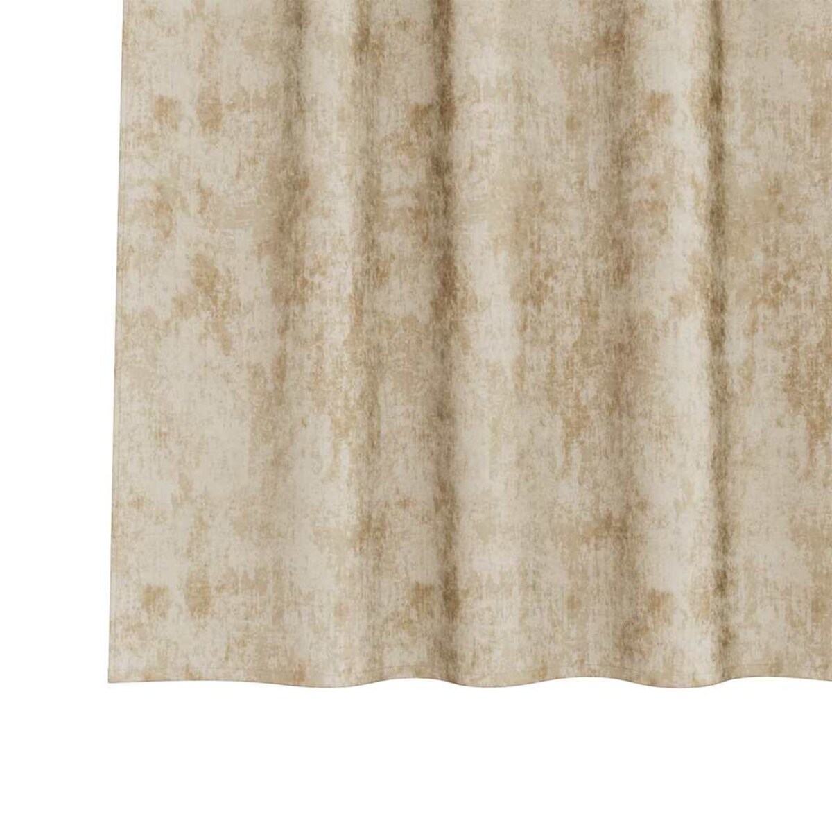 vidaXL Zasłona z zasłonami 2 pcs Kremowy 175 x 140 cm Aksamit