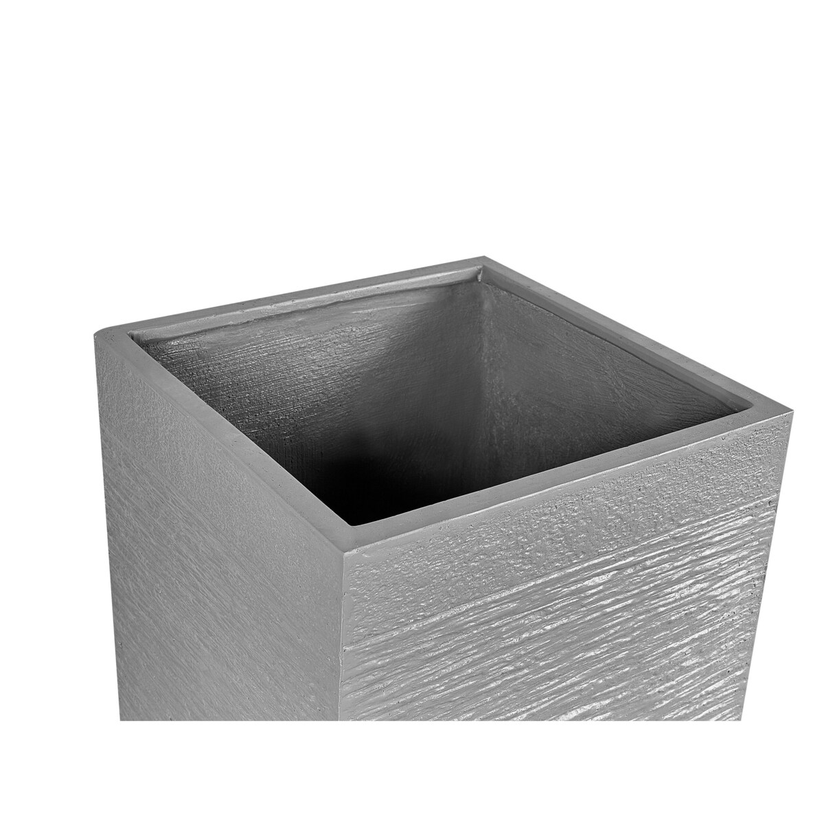 Doniczka 40 x 40 x 77 cm szara DION