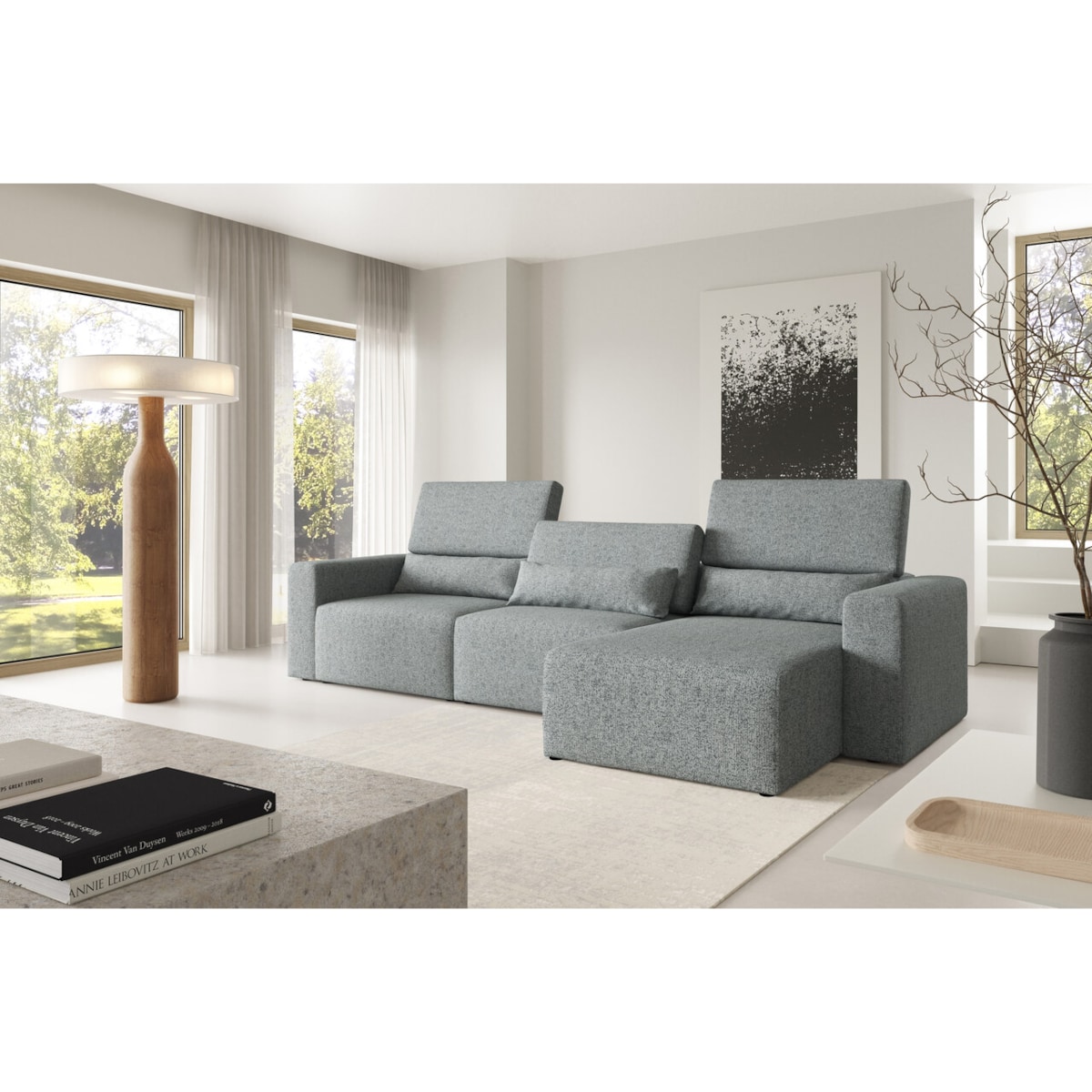 Narożnik Posejdon XL modułowy premium Kolor: Puente 92