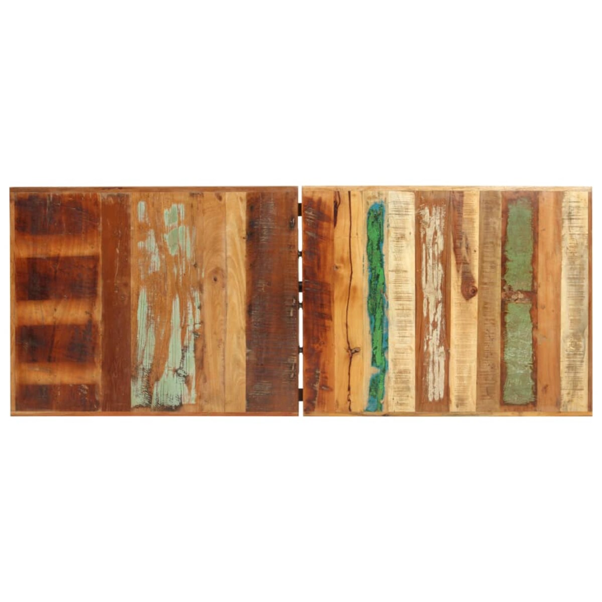 vidaXL Stolik barowy, 180x70x107 cm, lite drewno z odzysku