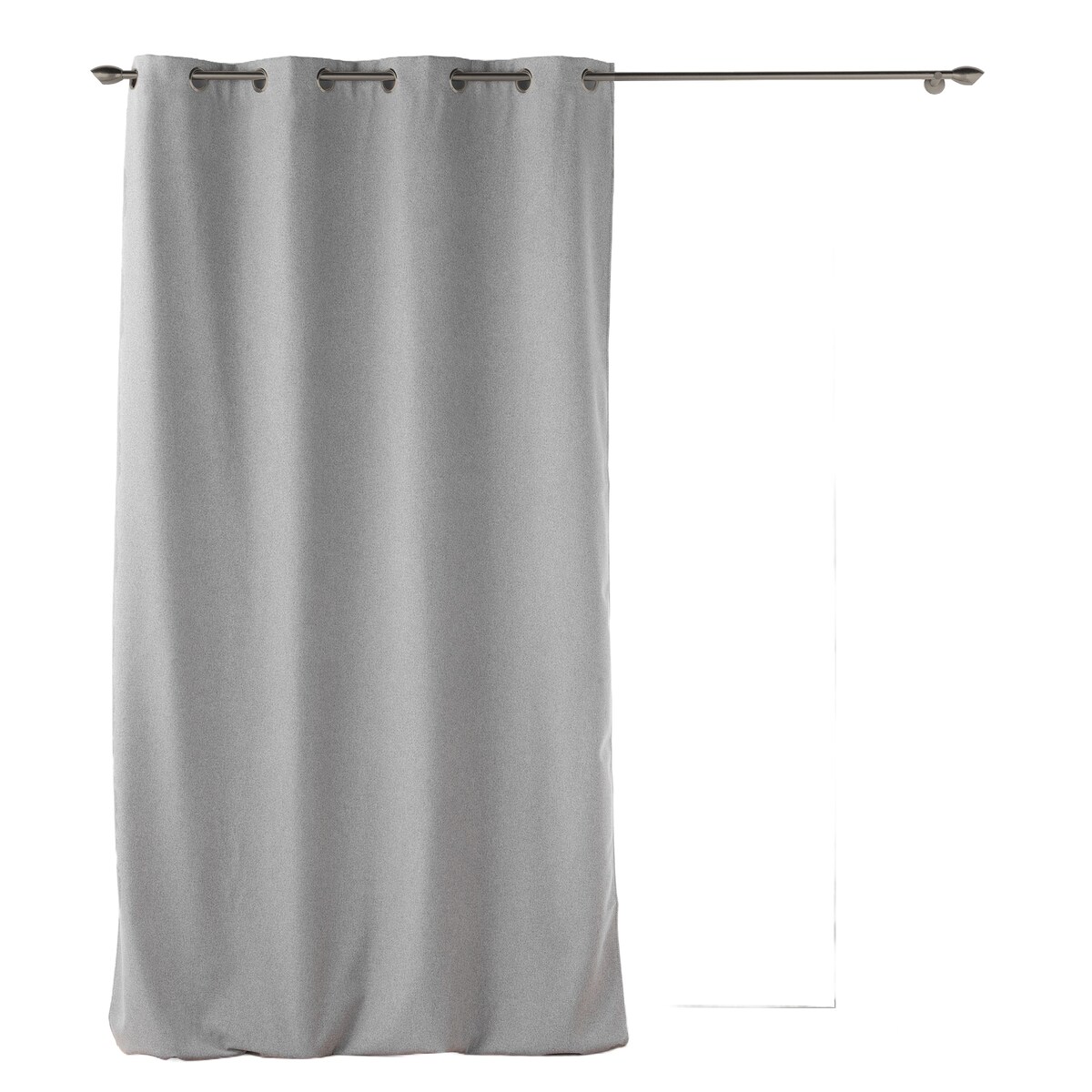 Zasłona na przelotkach JUPITER GREY, 140 x 260 cm, termoizolacyjna