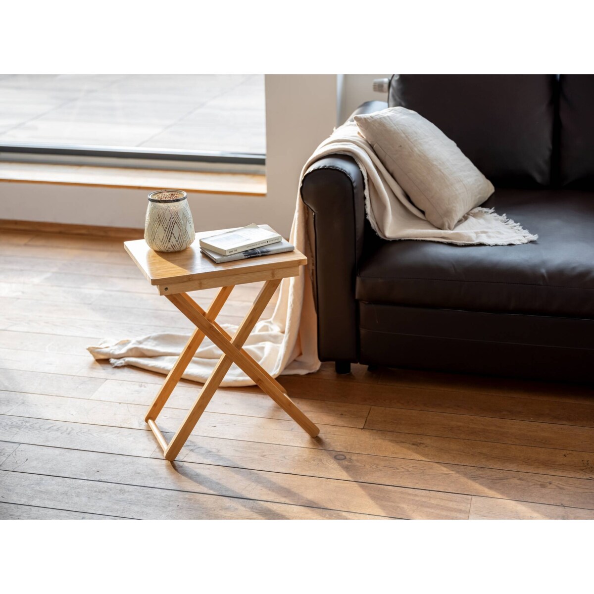 Składany stolik z bambusa MAUI